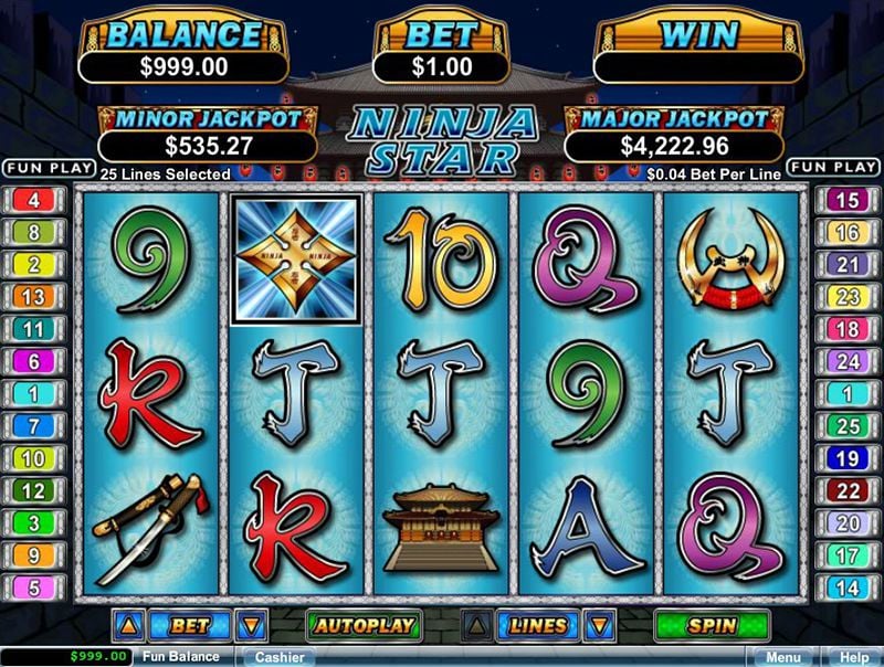 Ninja Star Slot