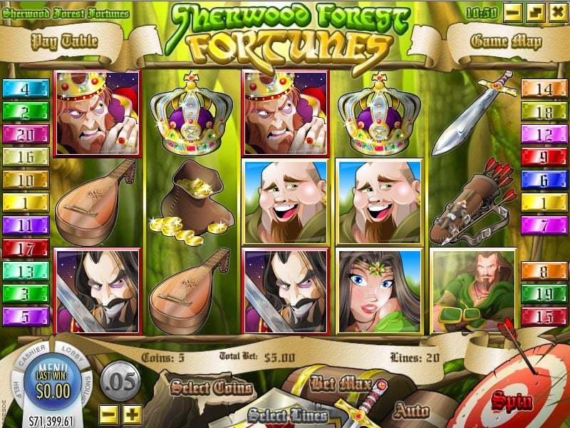 Sherwood Forest Fortunes Slot