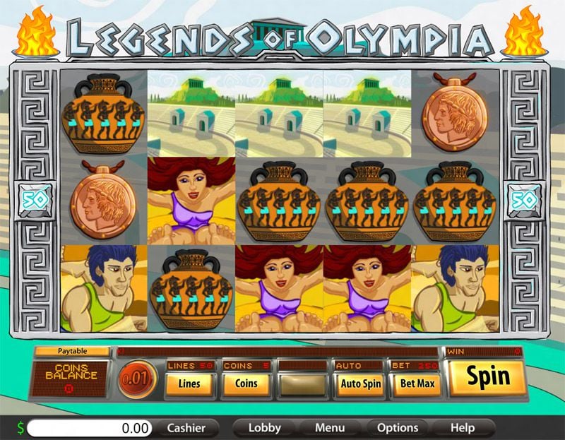 Legends of Olympia Slot