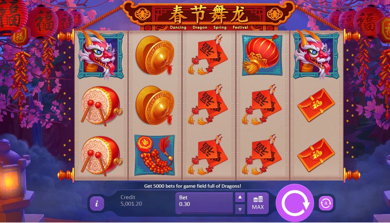 Dancing Dragon Spring Festival Slot