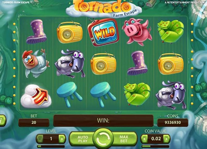 Slot Tornado: Farm Escape