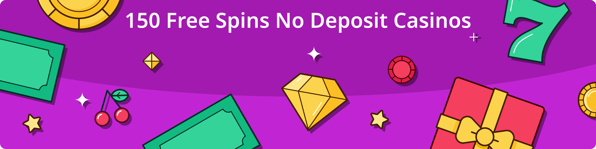 Best 150 Free Spins No Deposit Casinos