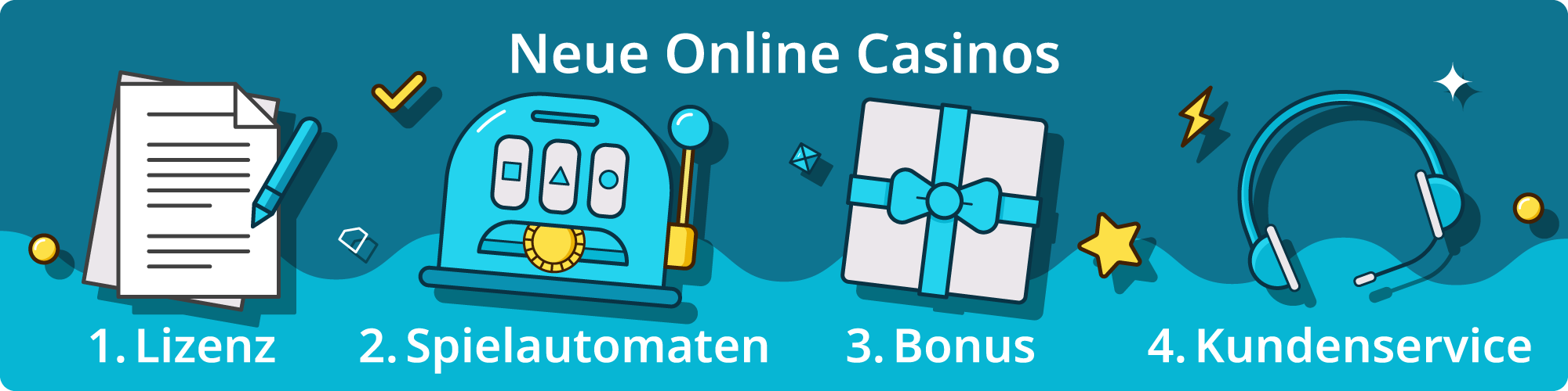 Brandneue online casinos
