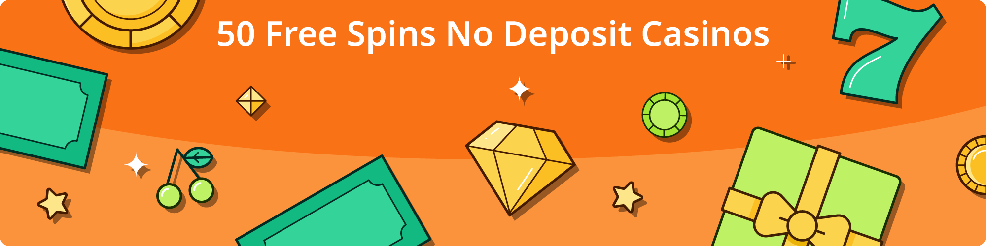 Best 50 Free Spins No Deposit Casinos