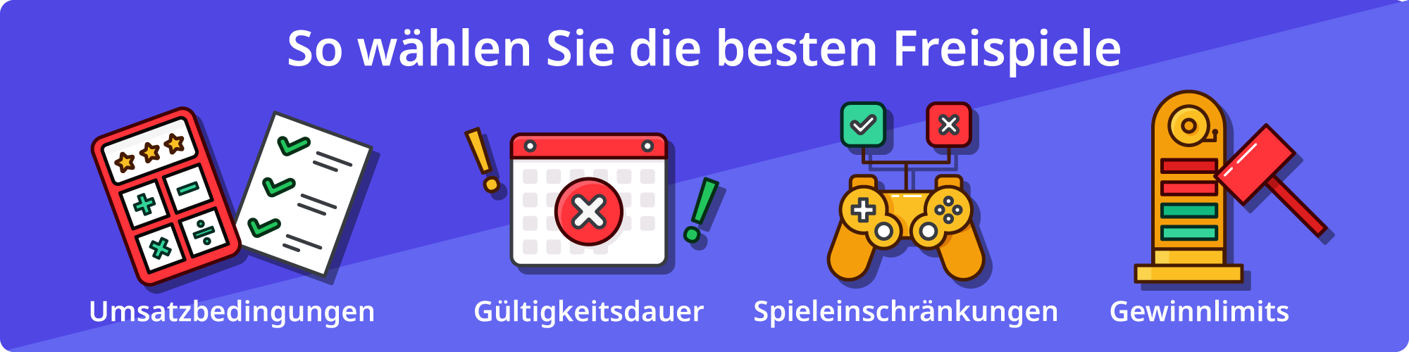 Arten von Freispielen