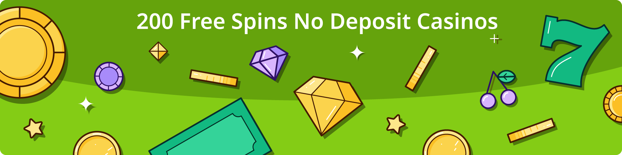 Best 200 Free Spins No Deposit Casinos