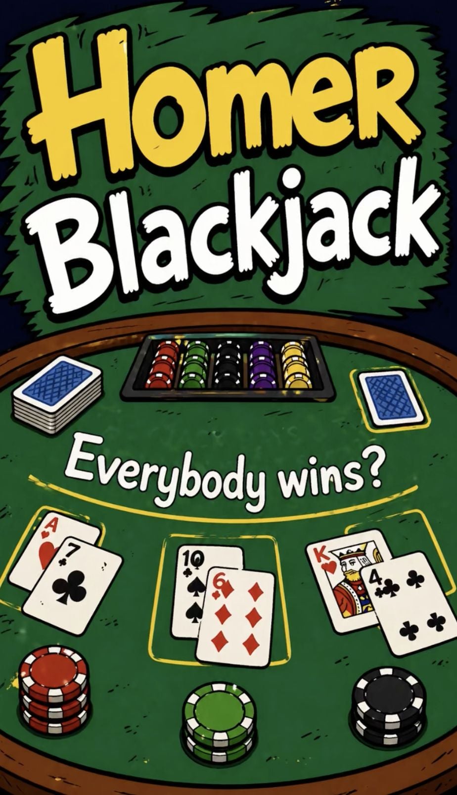Why Homer Simpson is the WORST Blackjack Dealer