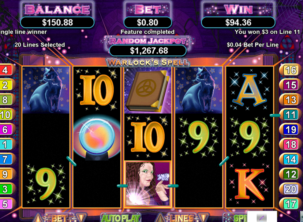 Warlock's Spell Slot Review (2020) Bonus & RTP AskGamblers