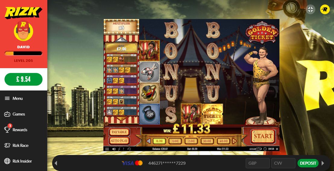 Golden ticket slot reviews