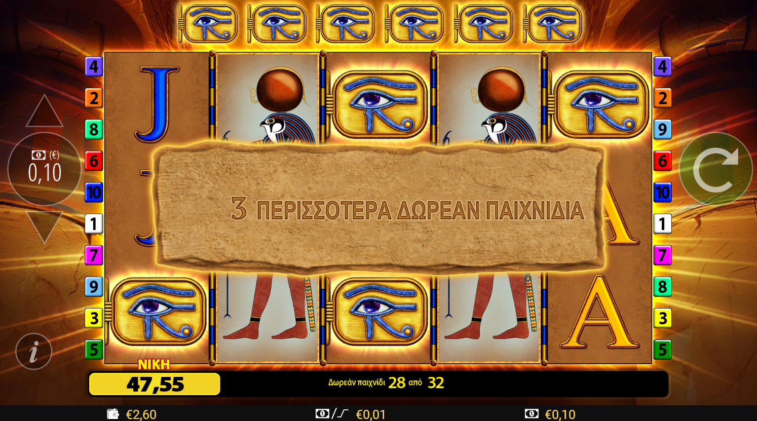 Eye of horus represents