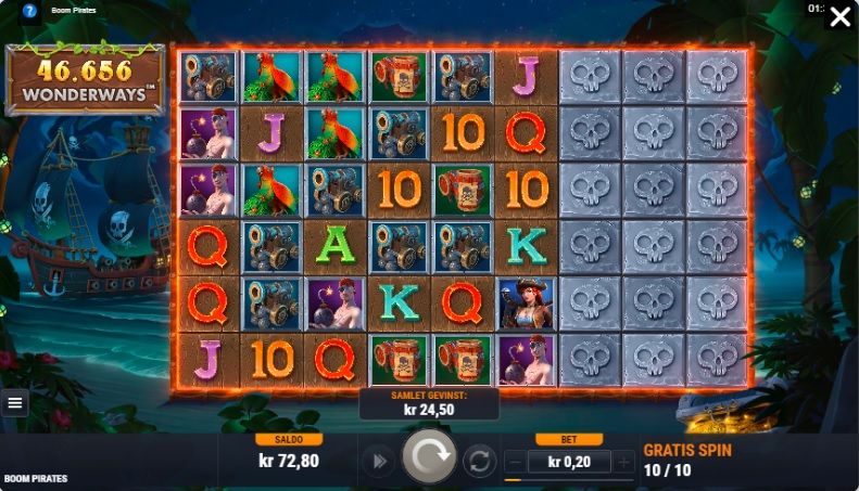 Boom Pirates Slot Review 🥇 (2026) - RTP & Free Spins