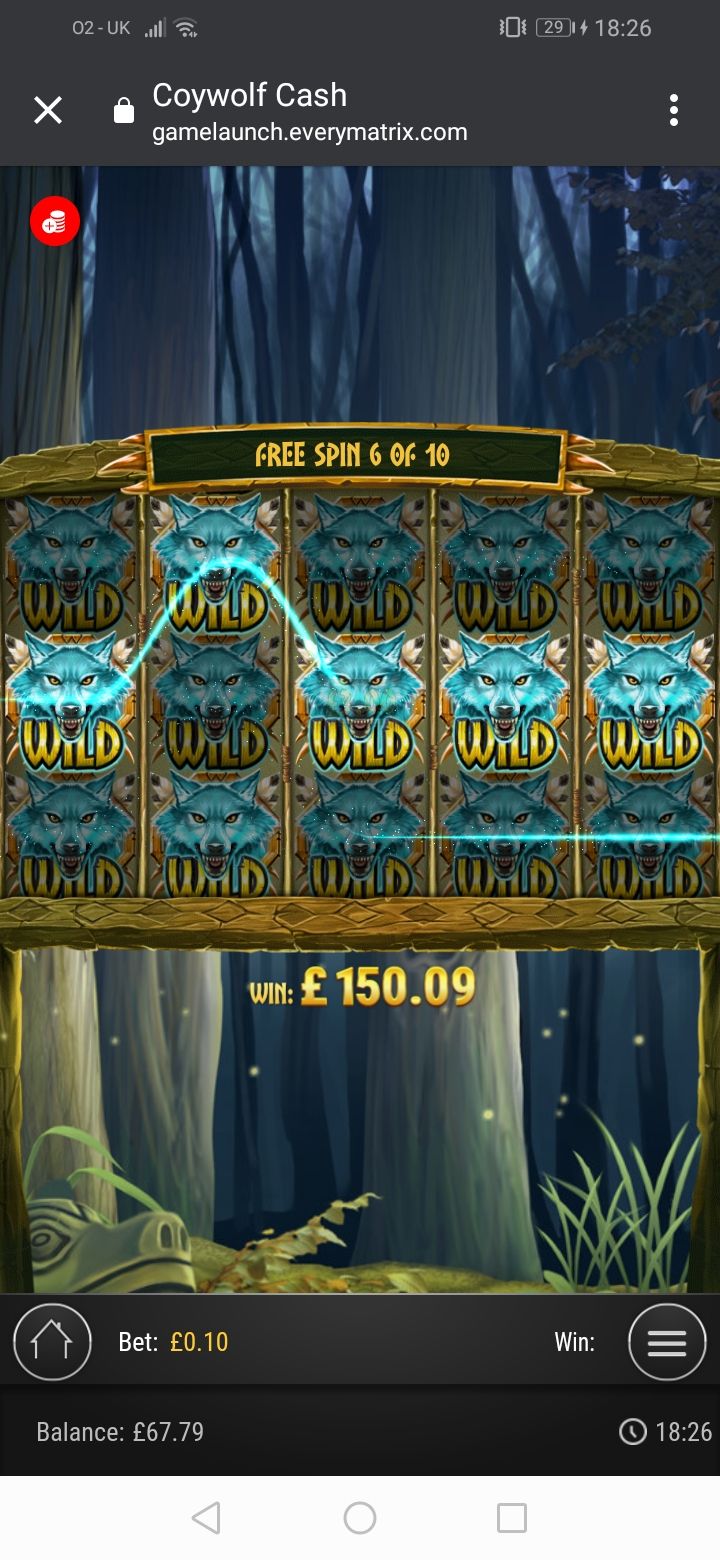 Coywolf cash free slot Coywolf cash free slot