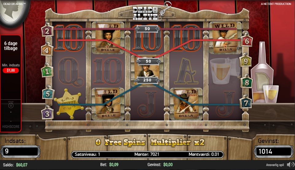 Dead or Alive Slot Review (2020) Bonus & RTP AskGamblers