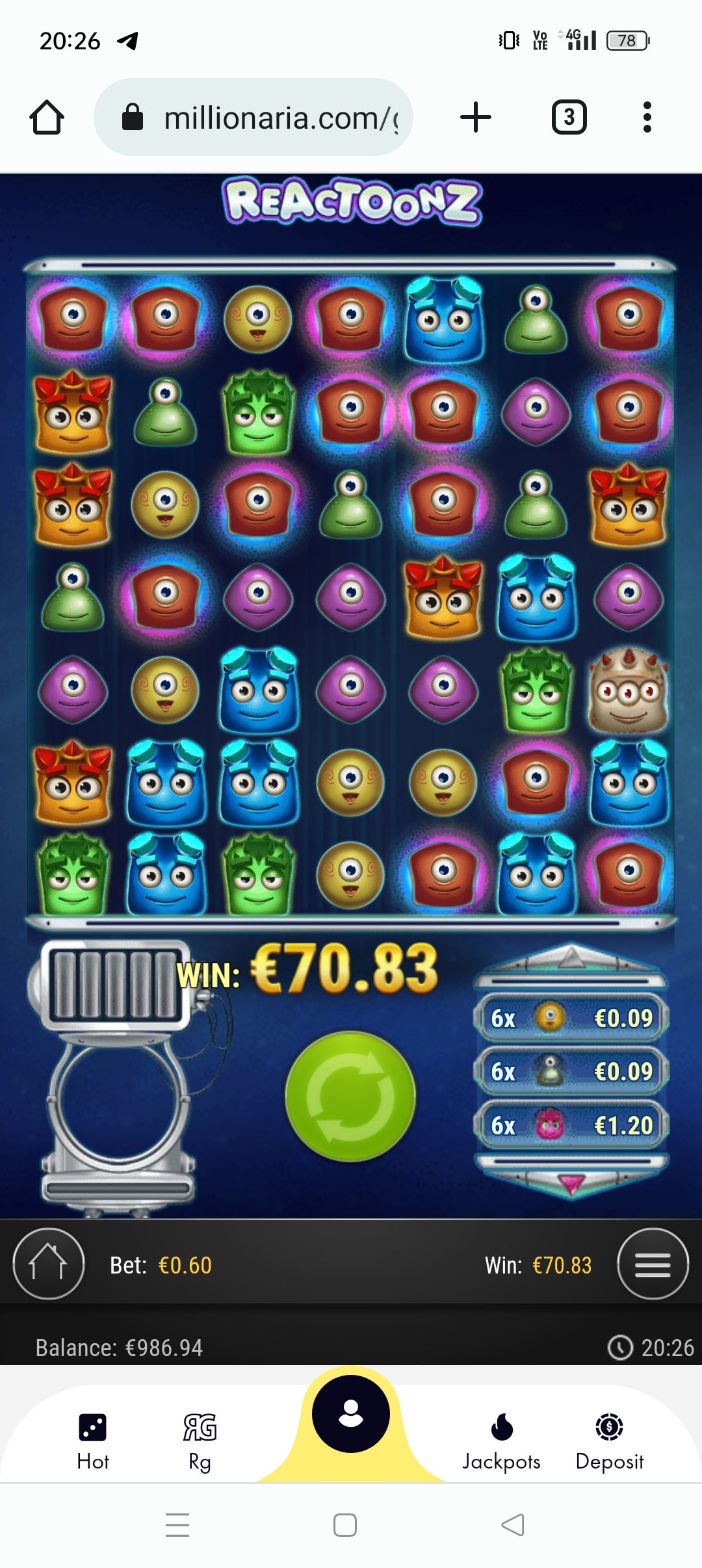 Reactoonz Review 🥇 (2025) - RTP & Free Spins