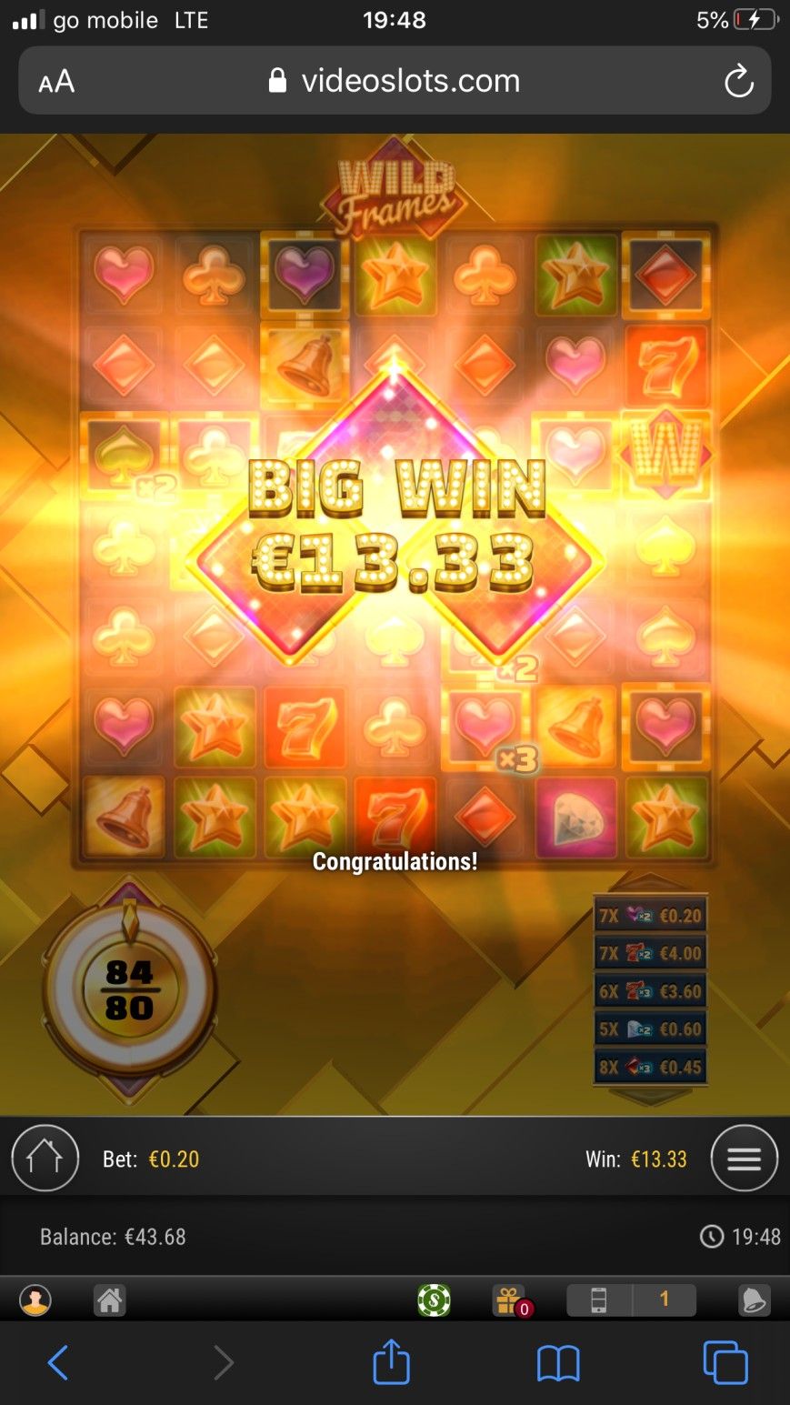 Wild Frames Slot Demo