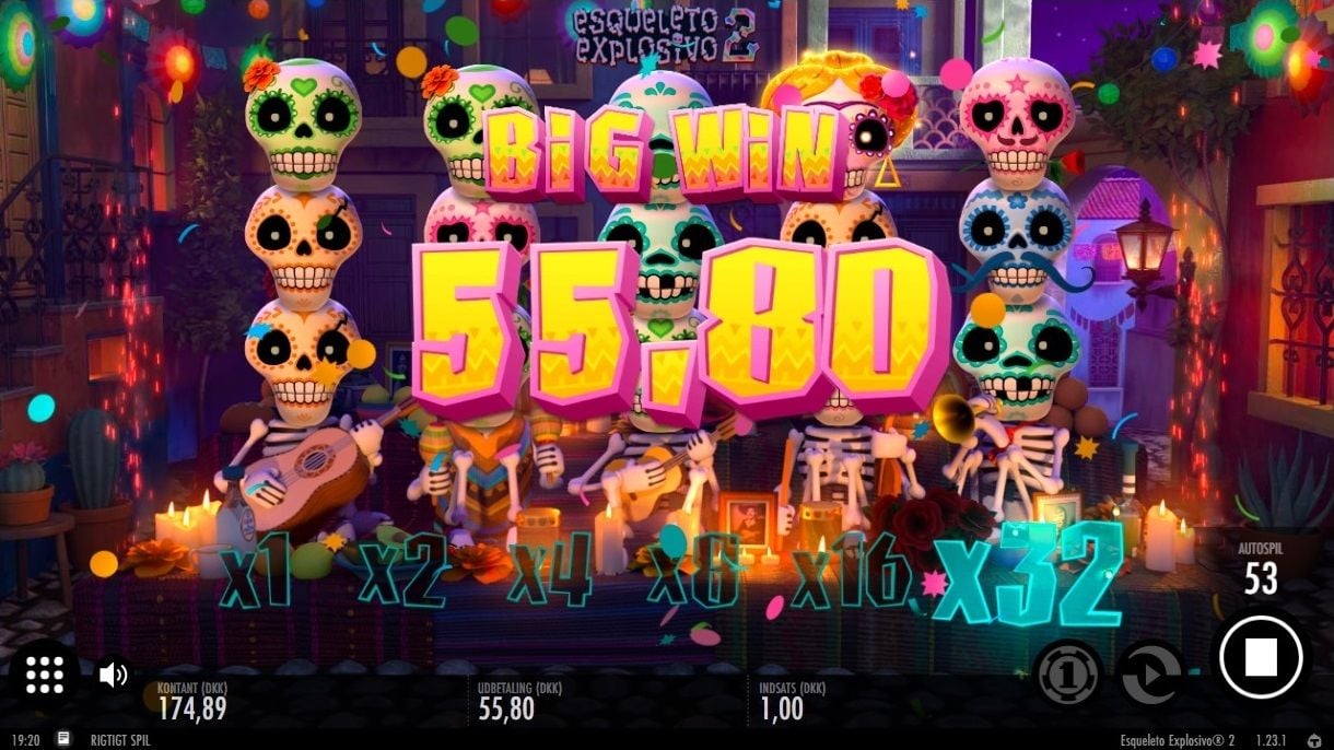 esqueleto explosivo slot demo