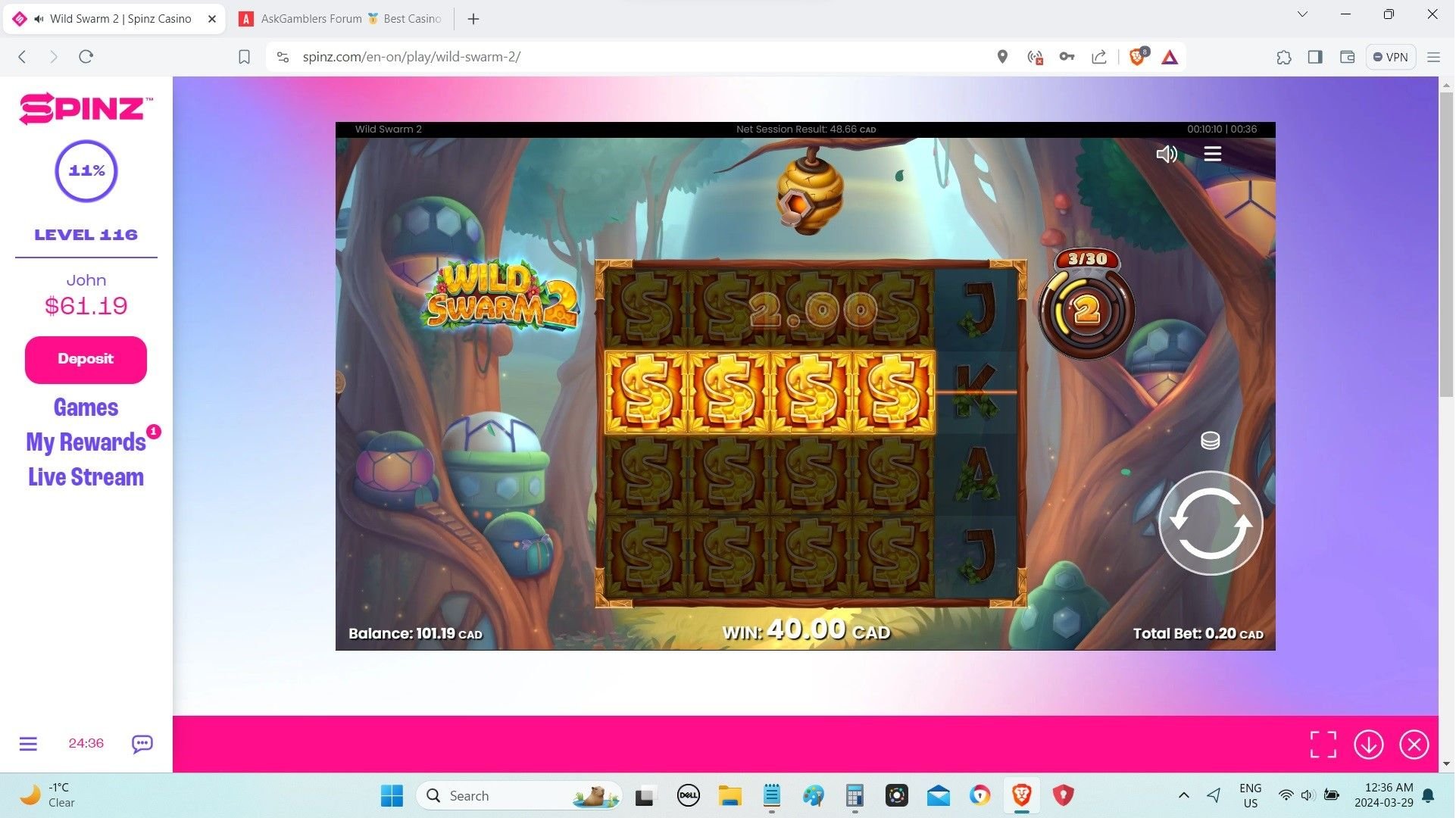 Wild Swarm 2 Slot Review 🥇 (2025) - RTP & Free Spins