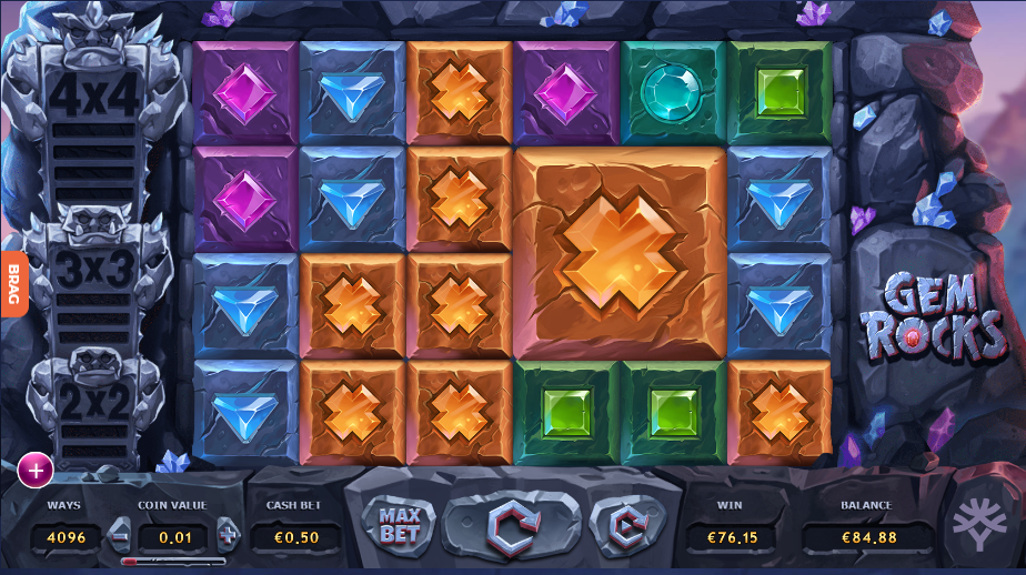 Gem Rocks Slot Review 🥇 (2026) - RTP & Free Spins