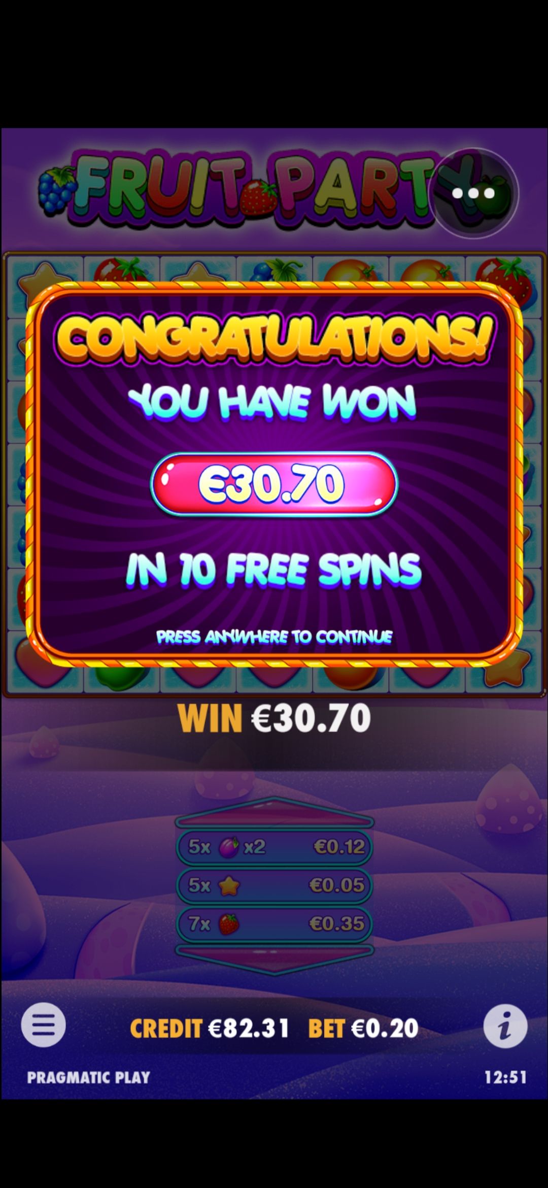 Fruit Party Slot Review 🥇 (2025) - RTP & Free Spins