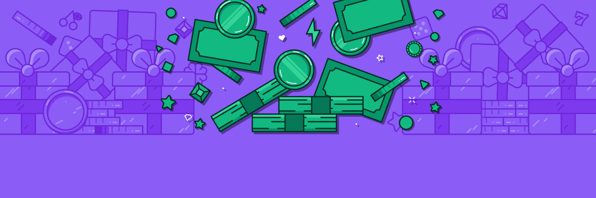 Glitchspin Casino: 100% bis zu 500 €, 1. Einzahlung