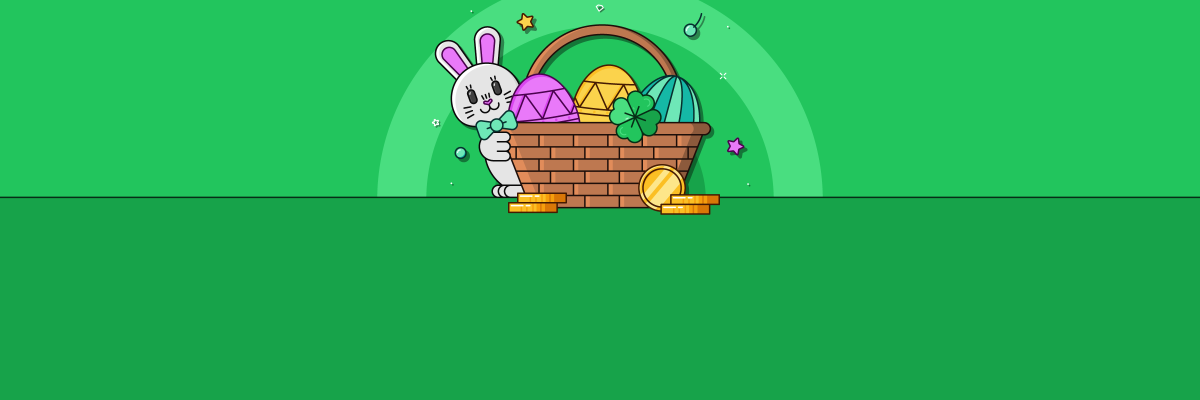 Hoppeln Sie hinein ins Epische Ei-benteuer bei AskGamblers!