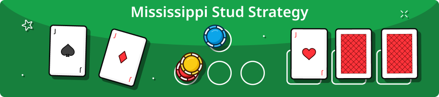 Mississippi Stud Strategy Poker Cards Layout