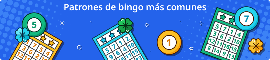 Ejemplos de patrones de bingo