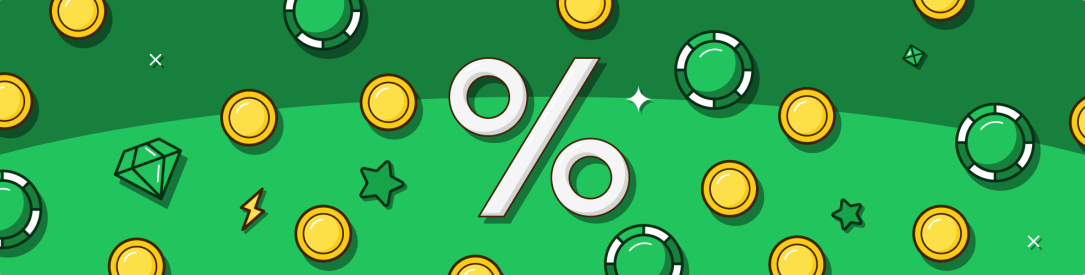 50% Bônus de Cassino