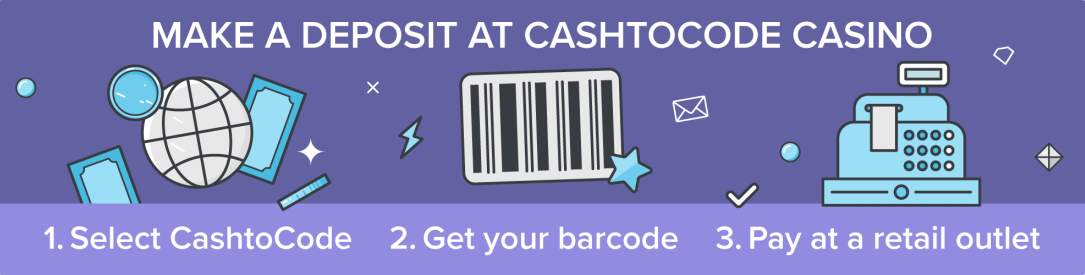 making a deposit at CashtoCode casinos
