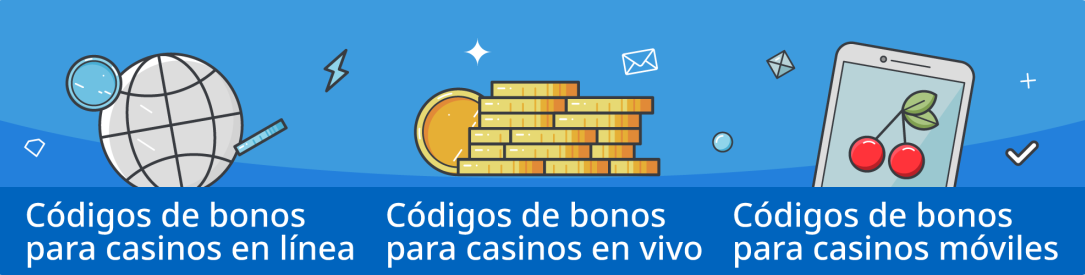 Mejores códigos de de bonos de casinos en línea