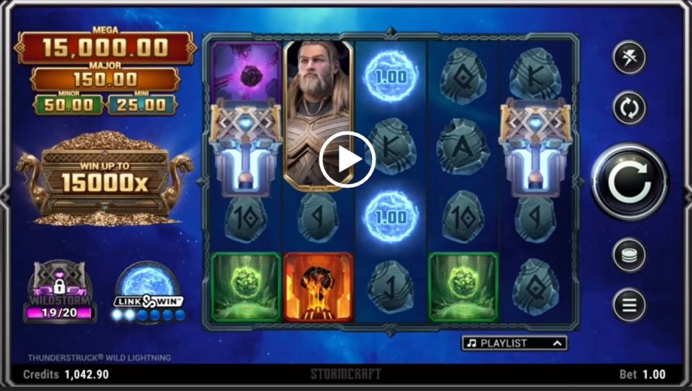 Thunderstruck Wild Lightning Slot Review 🥇 (2025) - RTP & Free Spins