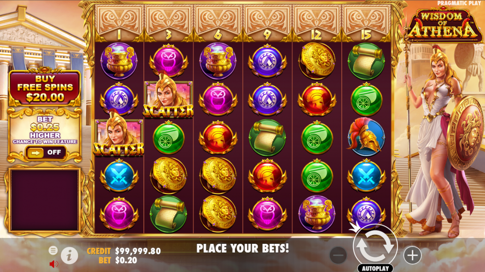 Wisdom of Athena Slot Review 🥇 (2025) - RTP & Free Spins