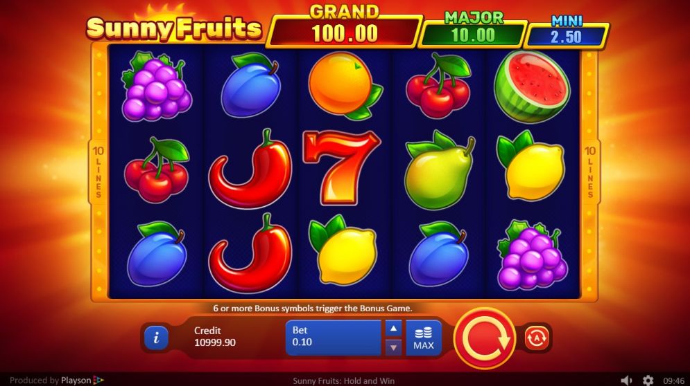 Sunny Fruits Hold And Win Slot 2021 Review Rtp Askgamblers