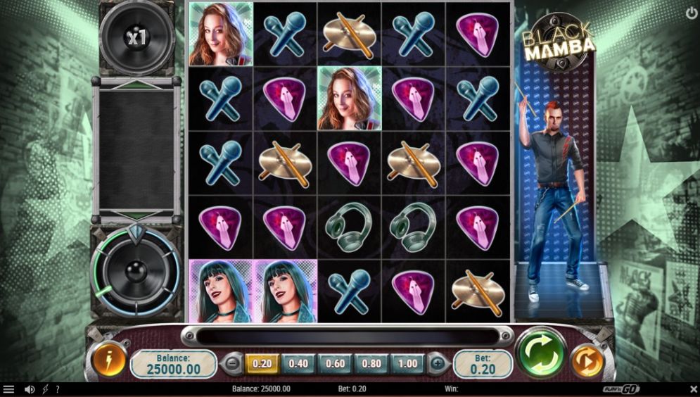 Black mamba slot machine