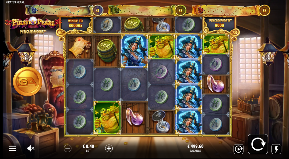 Pirate's Pearl Megaways Slot Review 🥇 (2025) - RTP & Free Spins