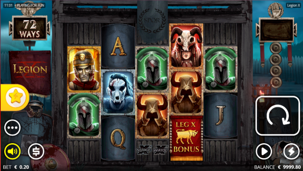 Legion X Slot Review 🥇 (2024) RTP & Free Spins