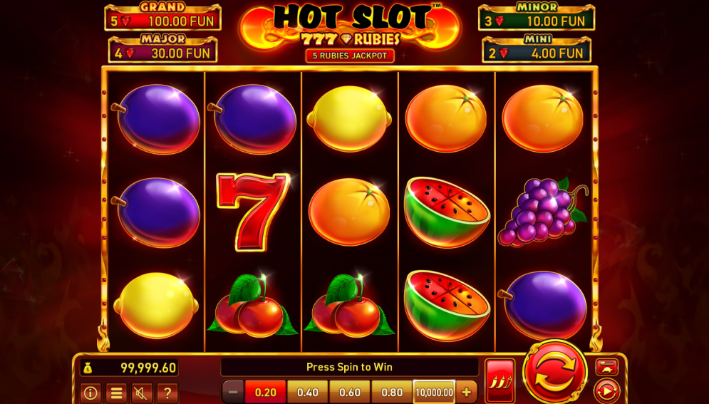 Slot Hot Slot™: 777 Rubies Recensione 🥇 (2024) | RTP & Giri Gratis