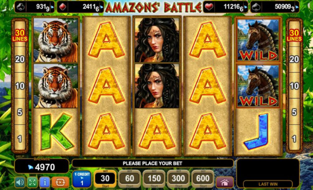 Amazons' Battle Review 🥇 (2024) RTP & Free Spins