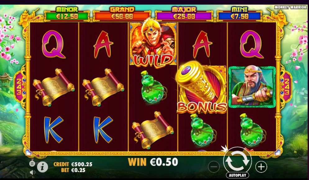 Gambling slang monkey