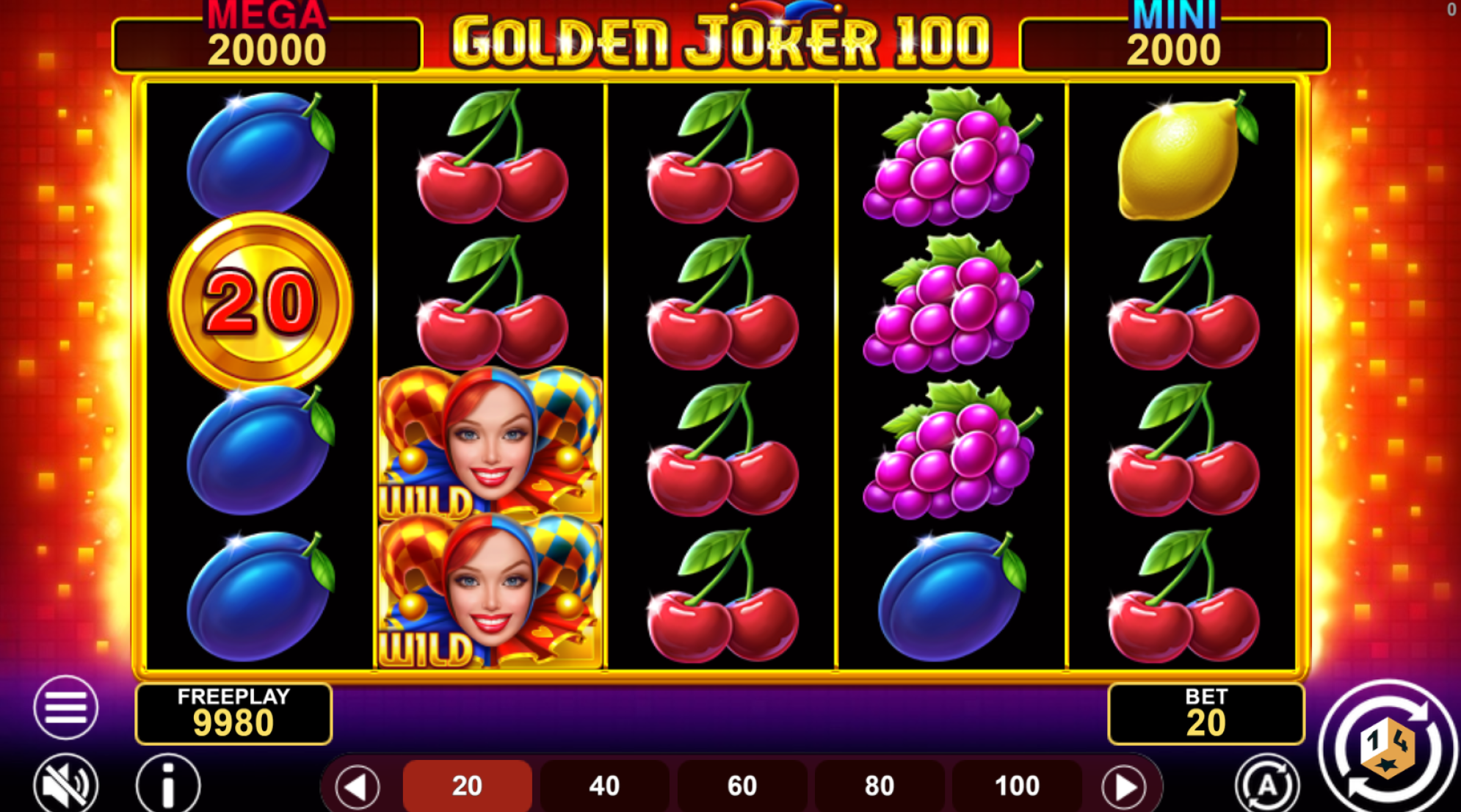 Golden Joker 100 Hold and Win Slot Review 🥇 (2025) - RTP & Free Spins