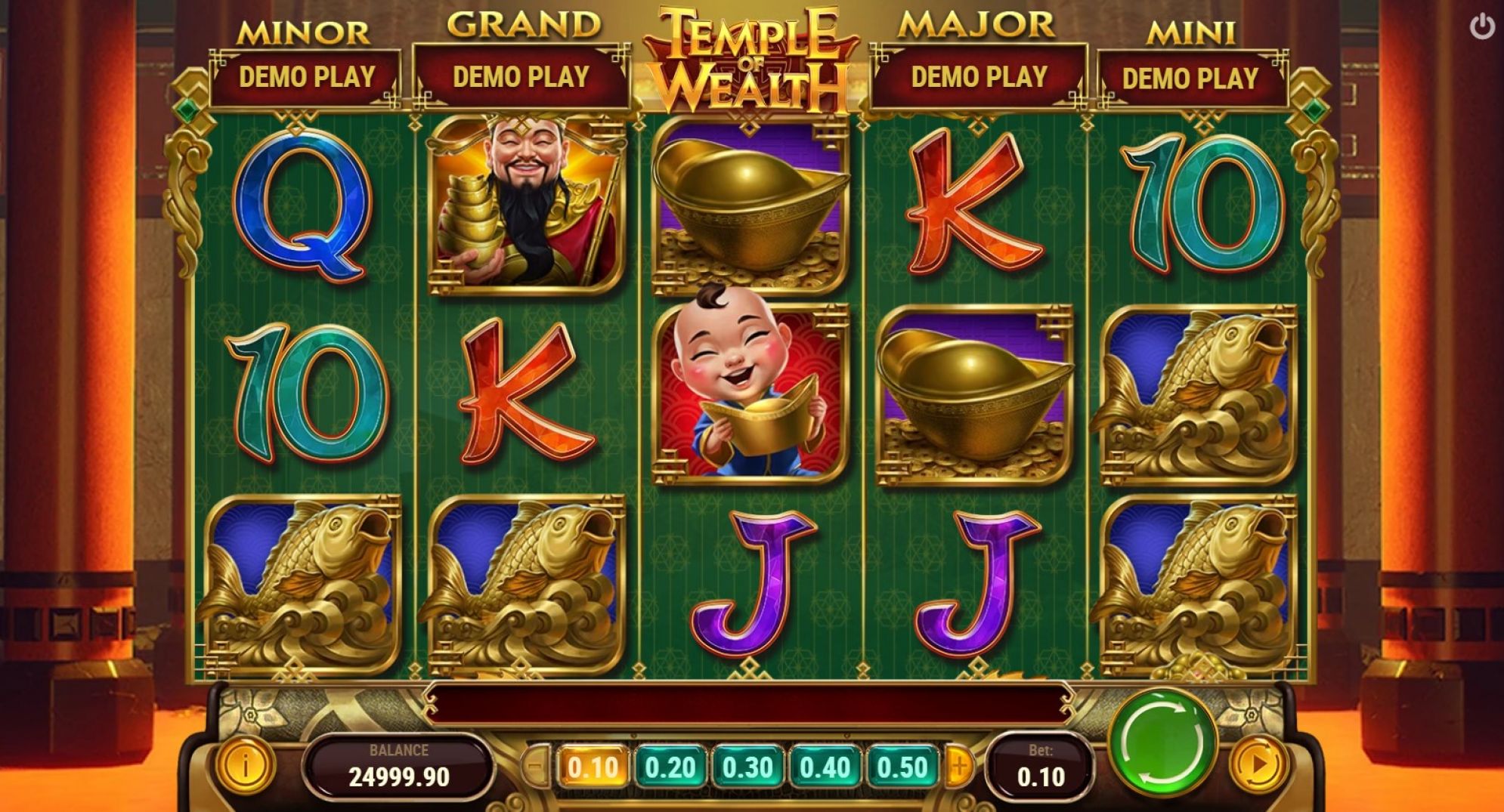 Temple of Wealth Slot Review 🥇 (2024) RTP & Free Spins