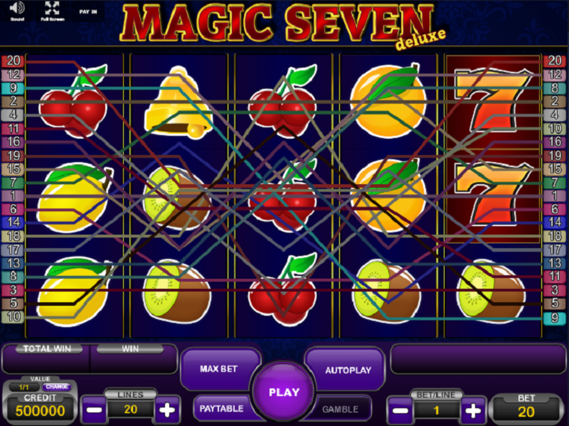 Magic Seven Deluxe Review 🥇 (2025) - RTP & Free Spins