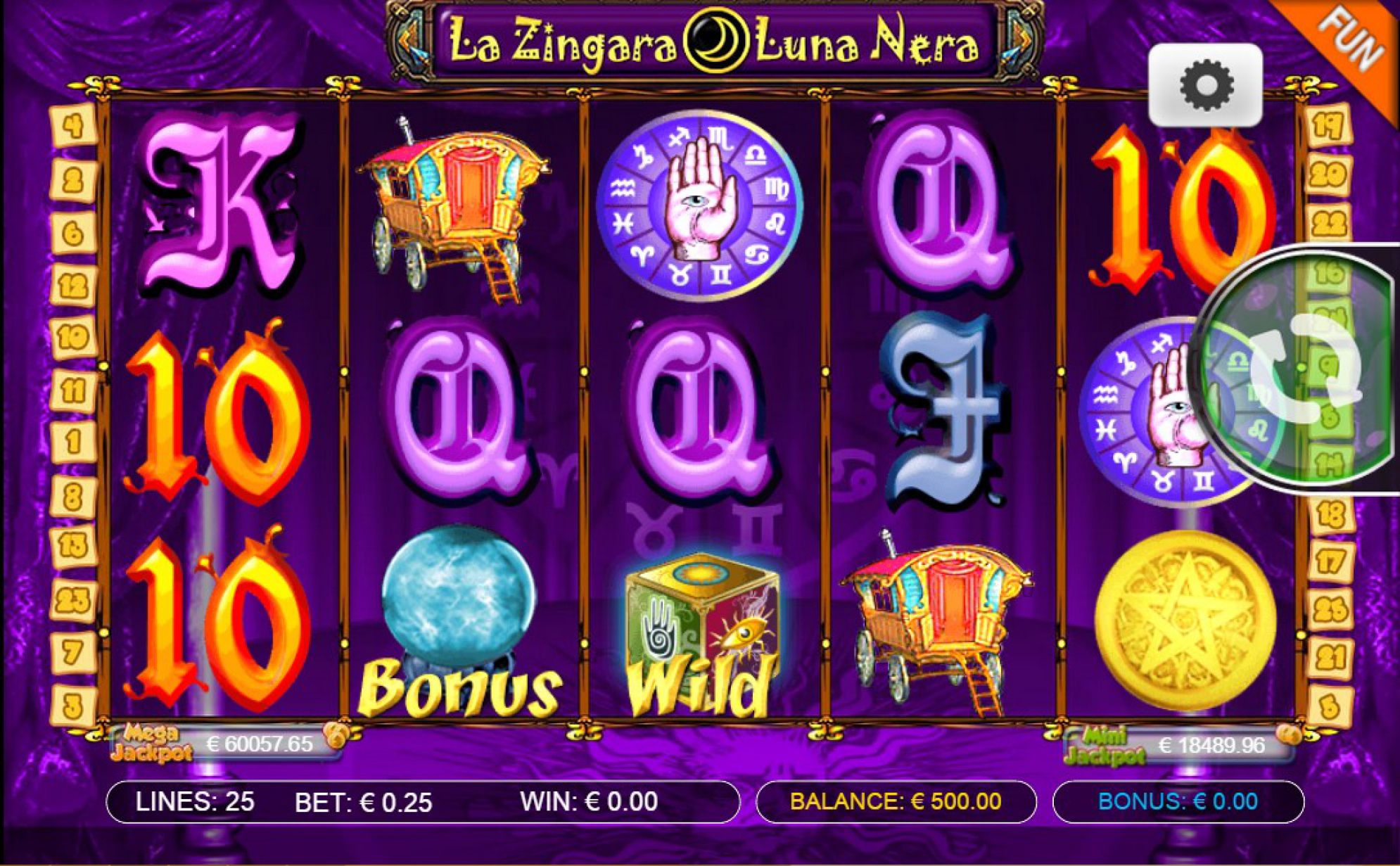 La Zingara Luna Nera (2021) 🥇 Review RTP AskGamblers