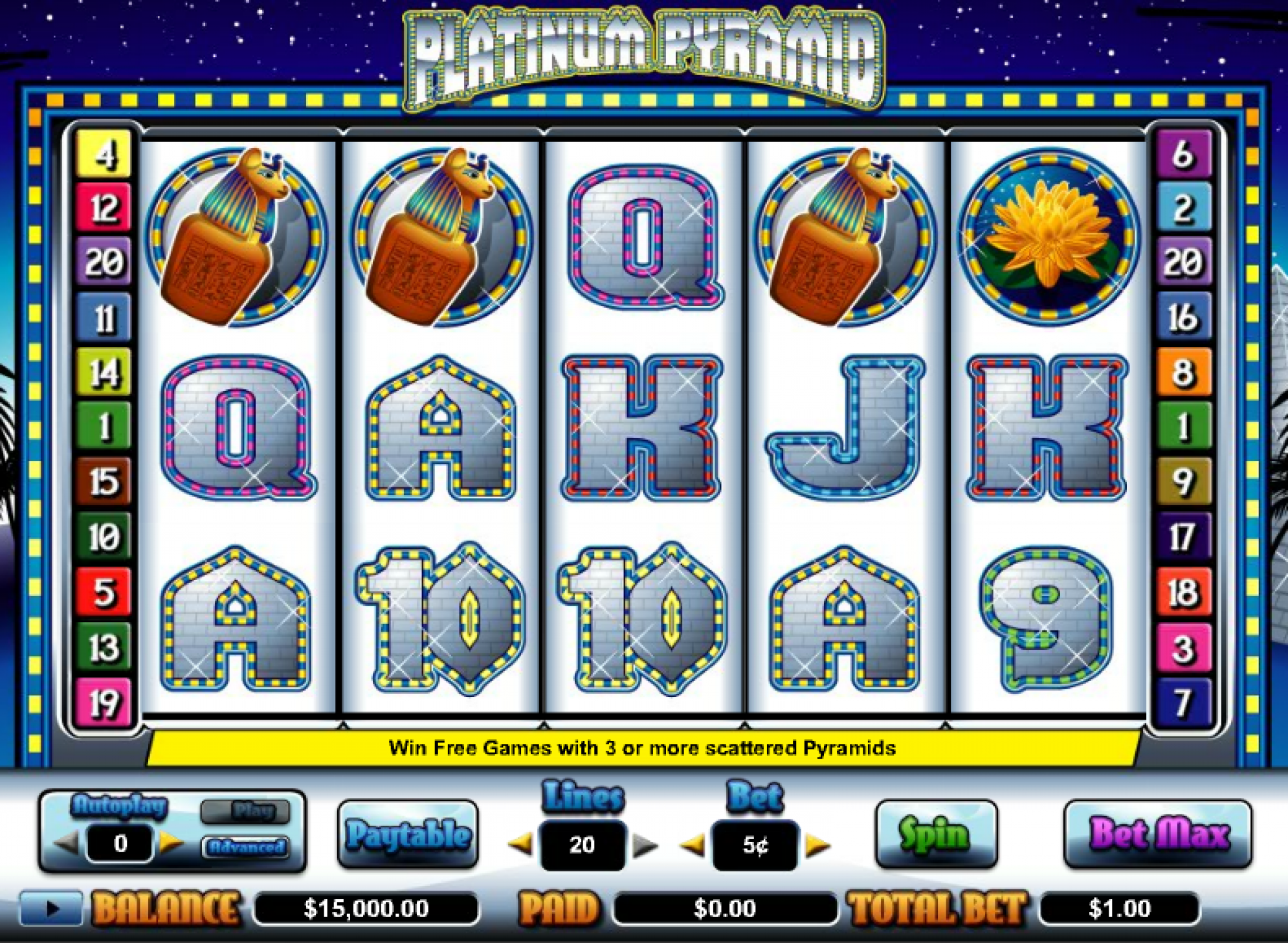 Играть платинум демо