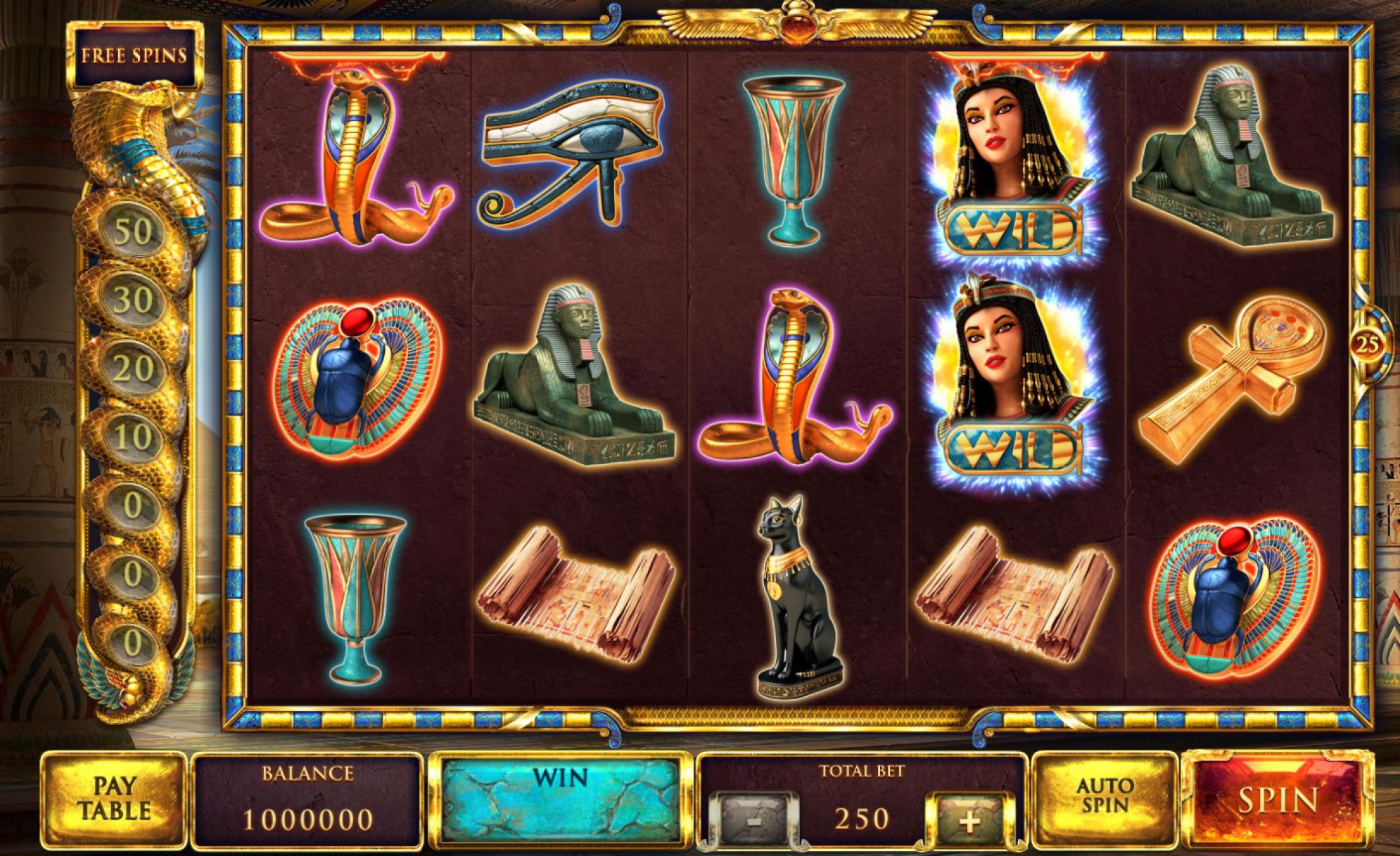 The Asp of Cleopatra Slot Review 🥇 (2024) - RTP & Free Spins