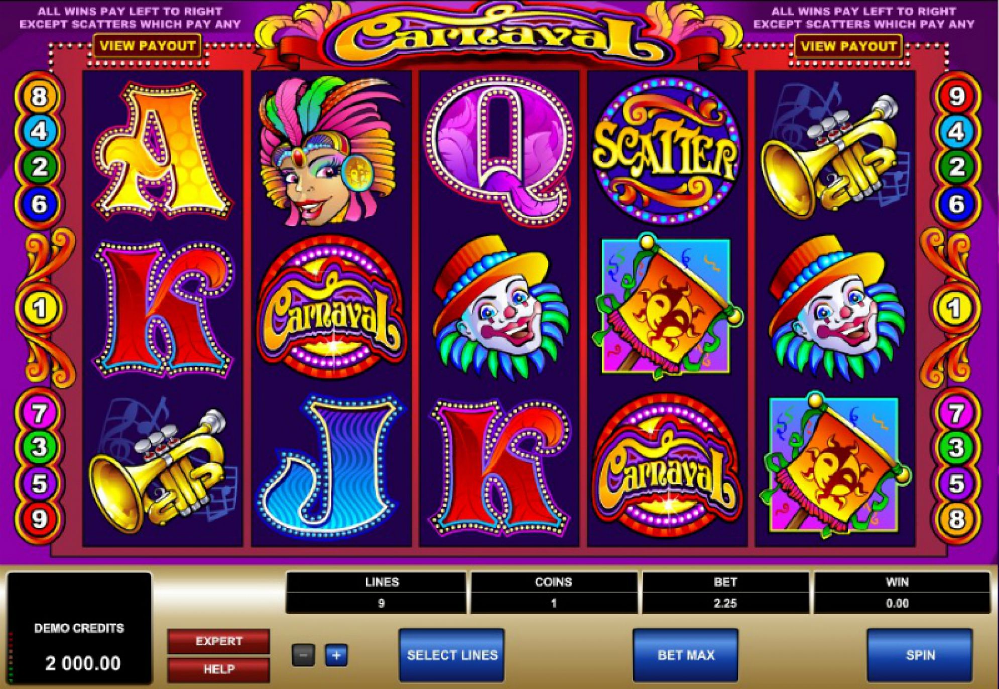 Carnaval Slot Review 🥇 (2024) RTP & Free Spins