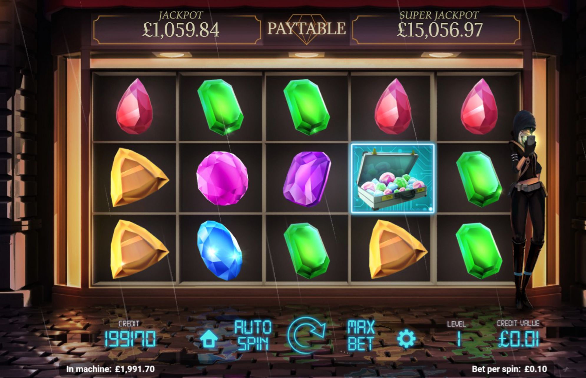 Jewel Heist Review 🥇 (2024) RTP & Free Spins