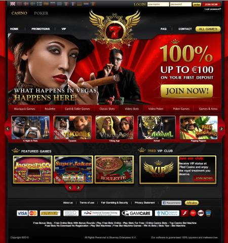 7red free bonus slots online rounds poker