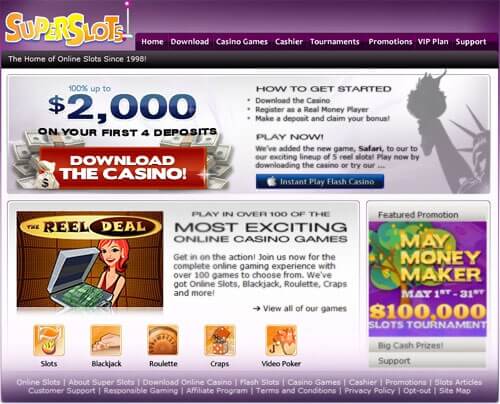Super slots casino review