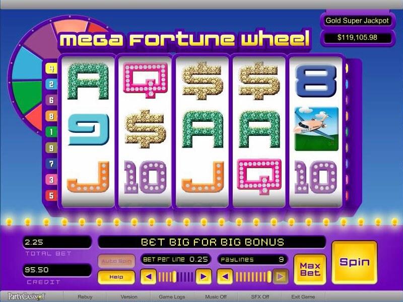 Mega Fortune Wheel